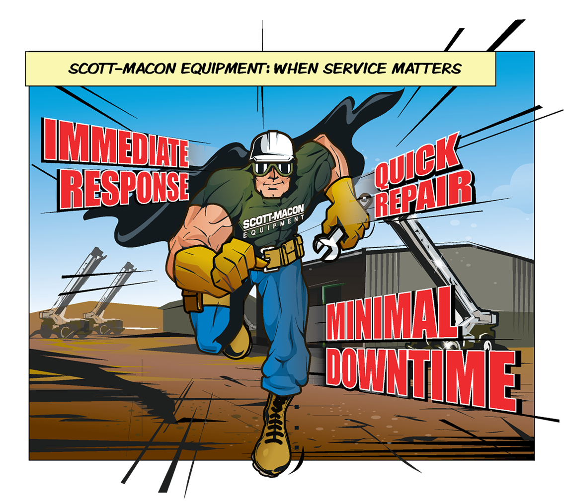 Scott-Macon Equipment Crane Repair Service 3